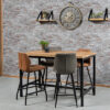 industriële eetkamertafel buisstijl