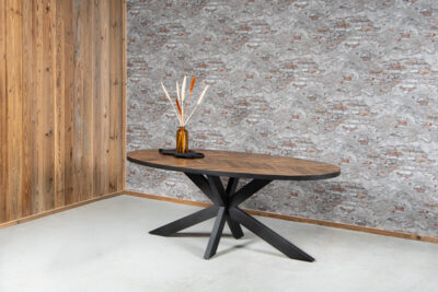 industriële buisstijl tafel